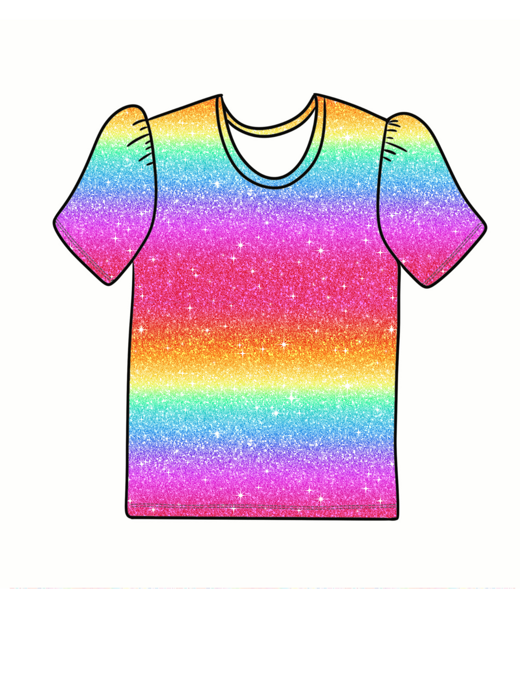 PUFFY SLEEVED TEE